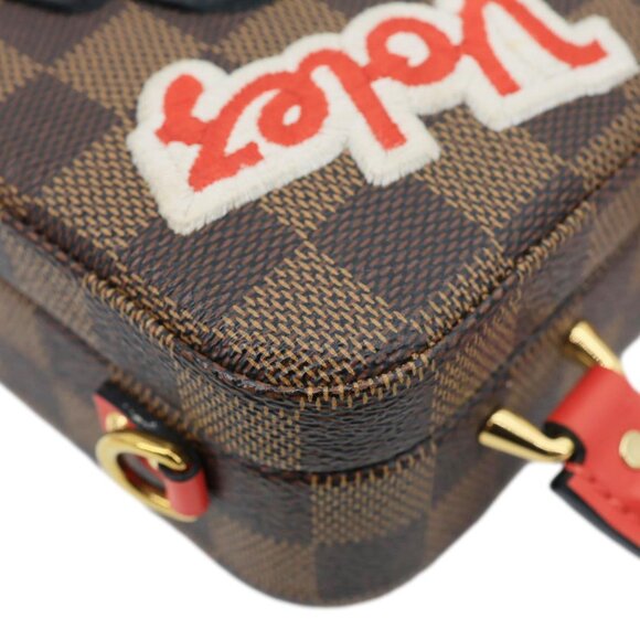 Louis Vuitton  Stories Box Patches Damier Ebene Shoulder Bag Brown - Picture 7 of 15
